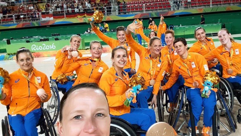 Barbara van Bergen Brons Paralympische Spelen Rio de Janeiro